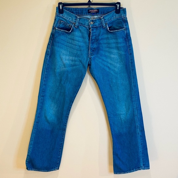 🌟2xHP🌟Ralph Lauren Polo Jeans Co Townshend Fit Mens 33 x 28 Slim Button Fly - Picture 1 of 11